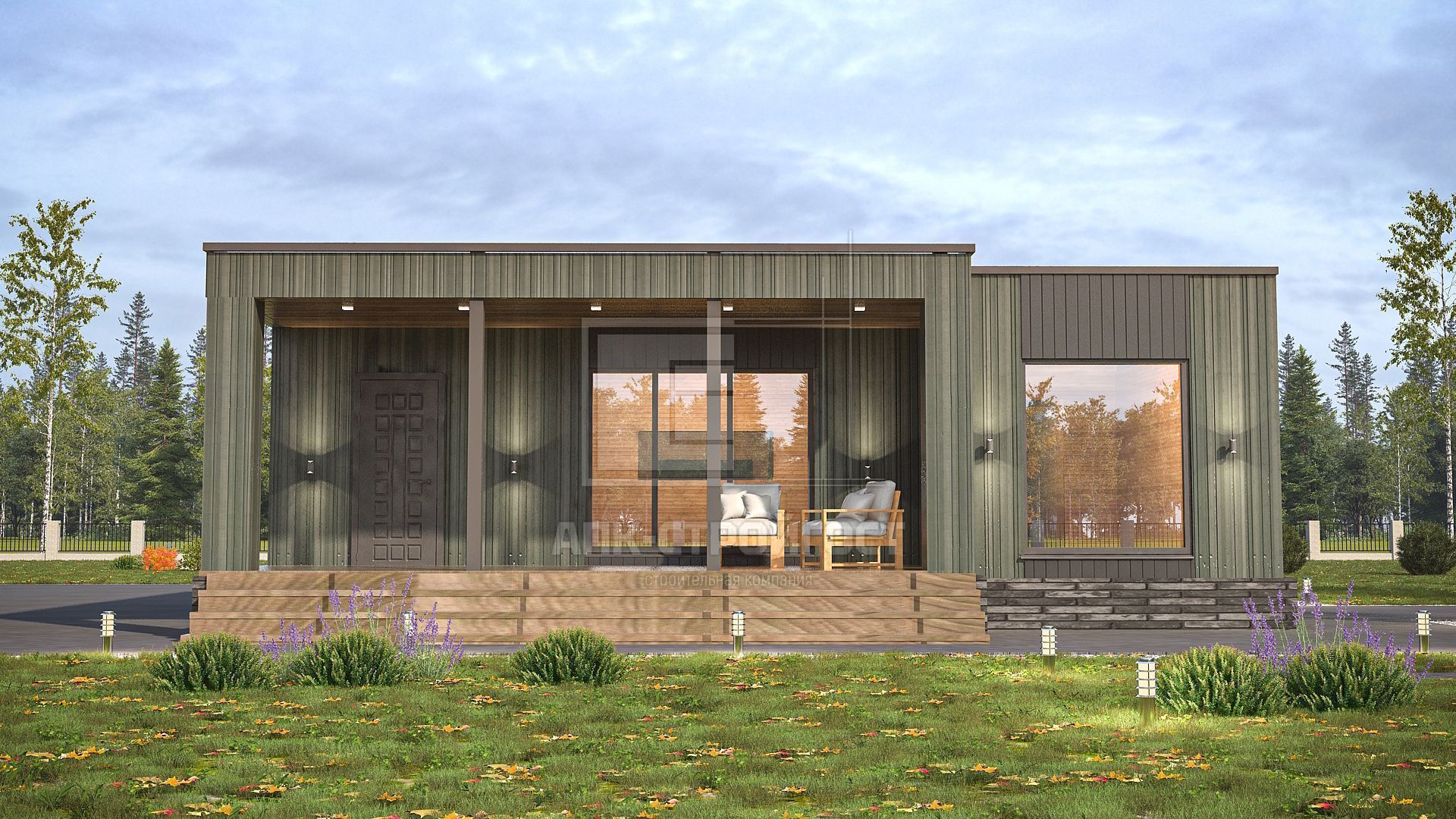 Модульный Дом Честер 70 кв.м