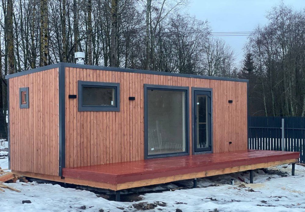 Баня лофт 8 х 4.4