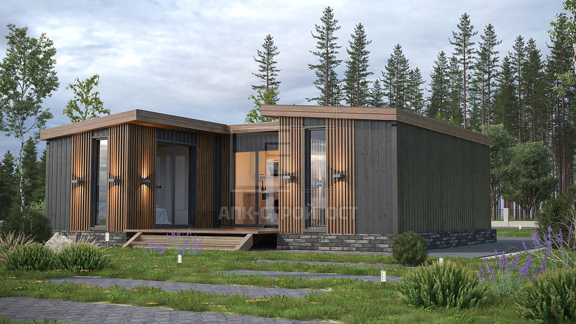 Модульный Дом Честер 43 кв.м