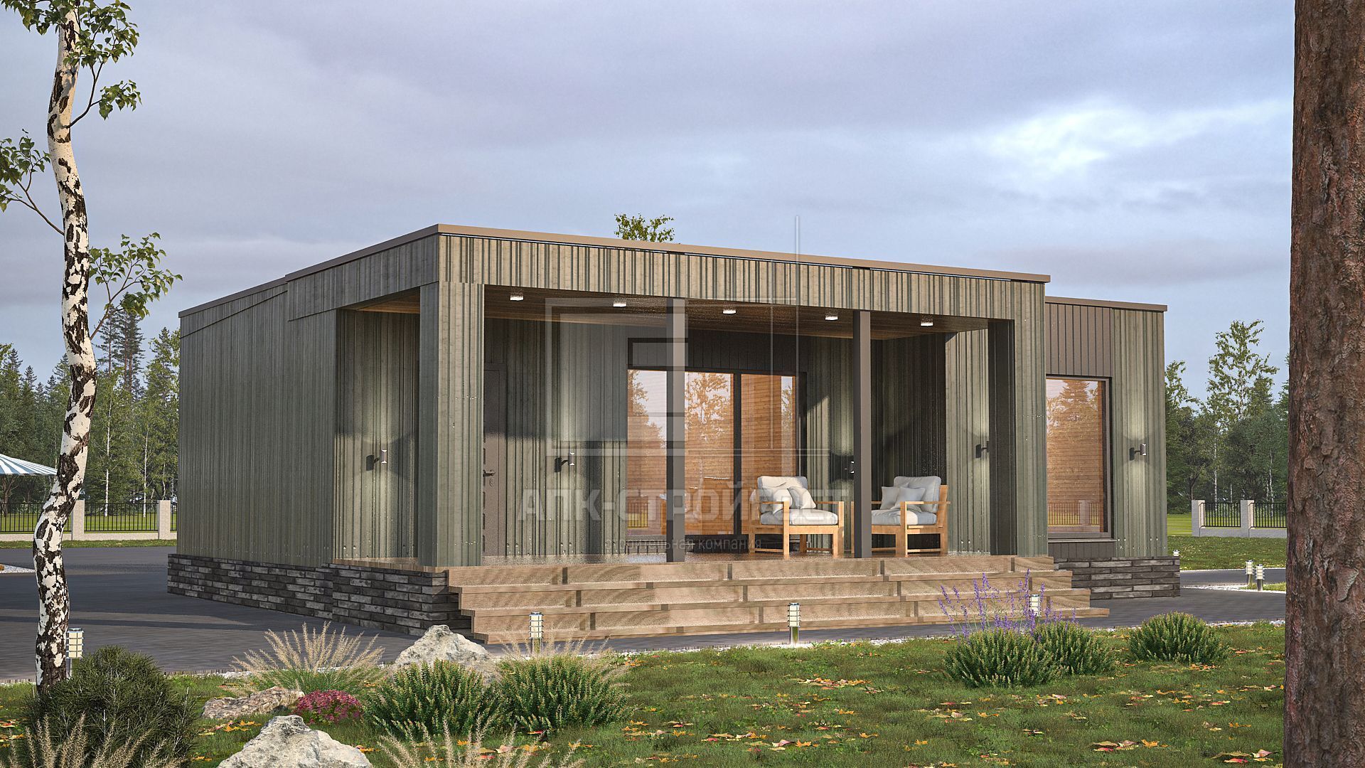 Модульный Дом Честер 70 кв.м