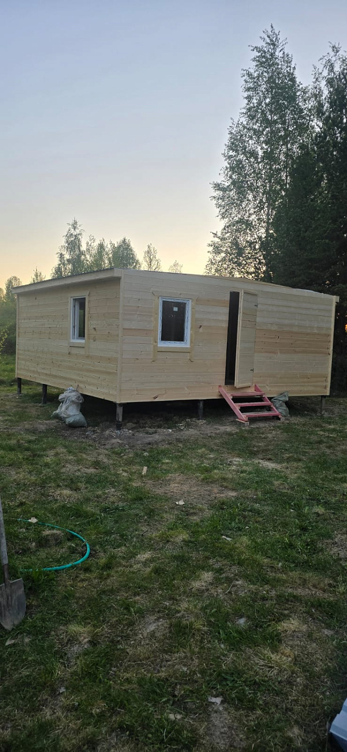 Деревянные постройки нестандартные