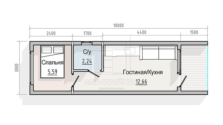 Проект дома СБХ016