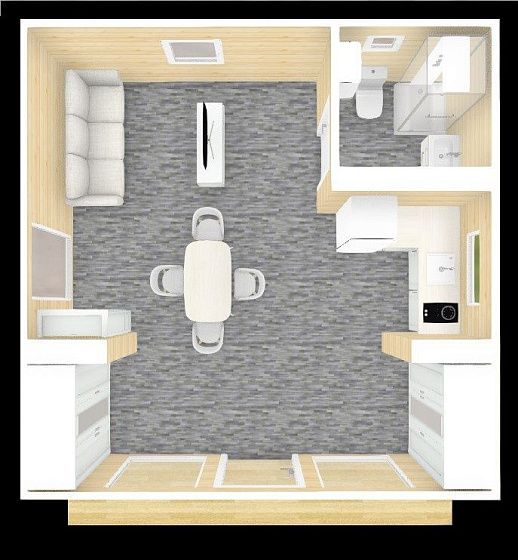 Модульный Дом Честер 42 кв.м