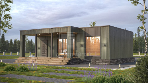 Модульный Дом Честер 70 кв.м