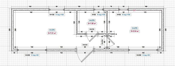 Модульный Дом Честер 18 кв.м